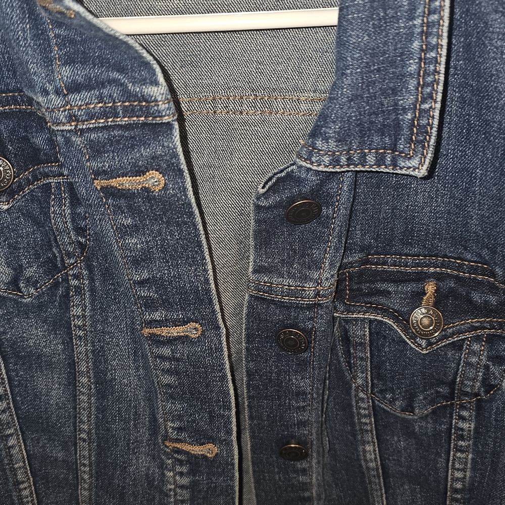 Old Navy Women's Dark Blue Denim Jacket